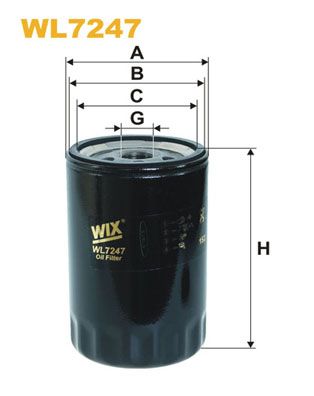 WIX FILTERS Õlifilter WL7247